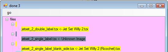 ZX Spectrum tape finder